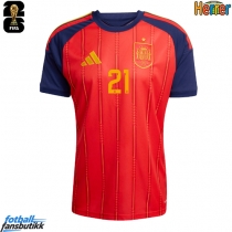 Spania Mikel Oyarzabal #21 Hjemmedrakt VM 2026 Kortermet